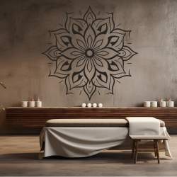 Mandala szablon na ścianę – jak używać szablonu malarskiego?