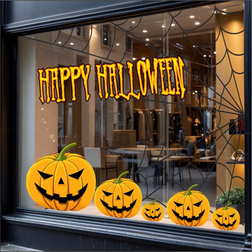 Dekoracja na Święto Helloween – jak wybrać najlepsze naklejki?